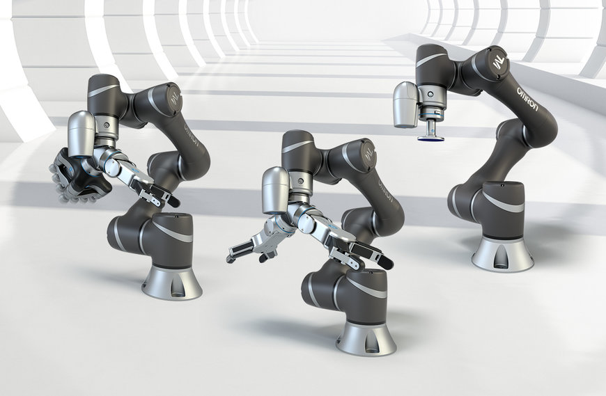 OMRON s'associe à OnRobot pour offrir un choix encore plus varié de solutions robotiques collaboratives